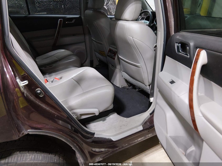 2012 Toyota Highlander VIN 5TDDK3EH7CS094570 IAAI salvage auction — LEFT FRONT, Salvage (North Dakota), sold $2,850 on 2026-07-16 (photo 8)