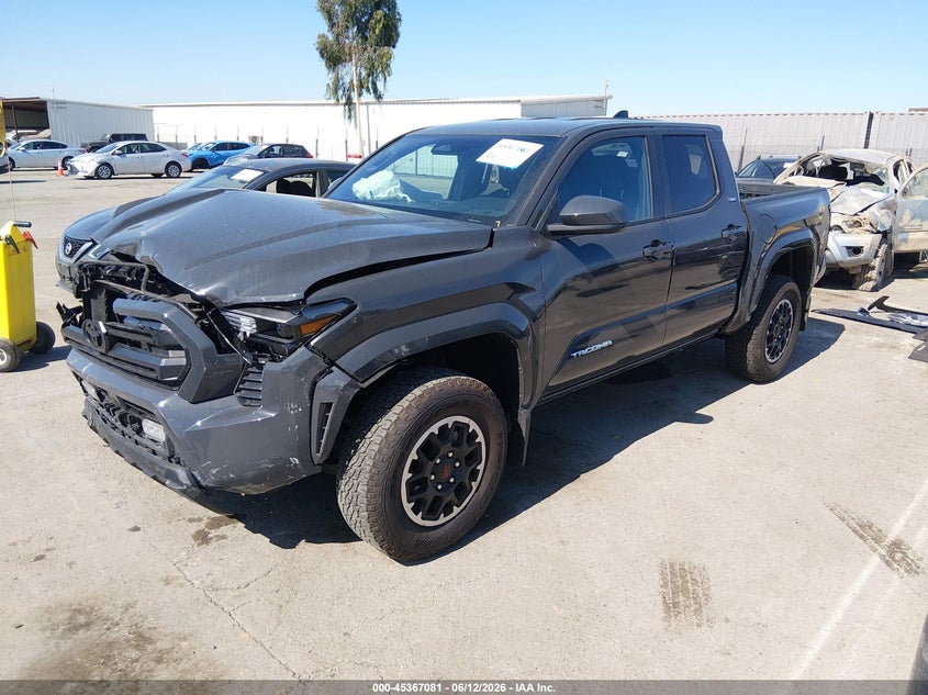 2025 Toyota Tacoma VIN 3TMKB5FN1SM053468 IAAI salvage auction — FRONT END, Salvage Title, sold $12,350 on 2026-07-13 (photo 2)