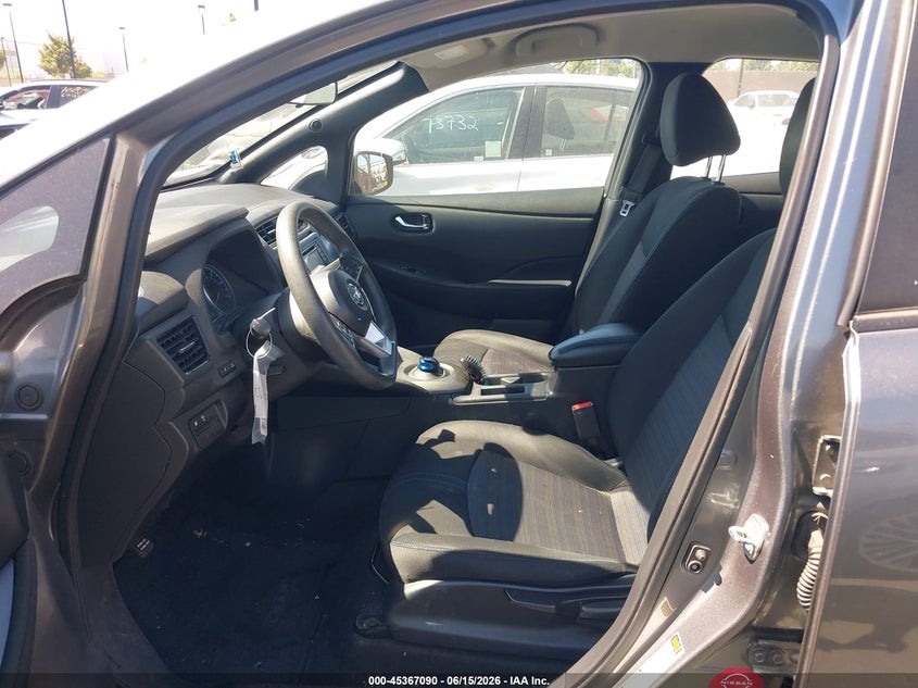 2019 Nissan Leaf VIN 1N4AZ1CP1KC307547 IAAI salvage auction — FRONT END, Salvage Title, sold $1,550 on 2026-07-24 (photo 5)