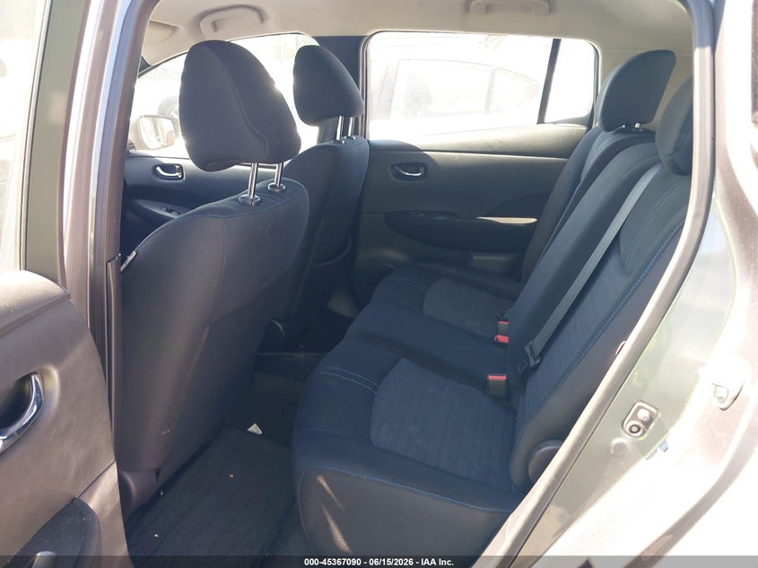 2019 Nissan Leaf VIN 1N4AZ1CP1KC307547 IAAI salvage auction — FRONT END, Salvage Title, sold $1,550 on 2026-07-24 (photo 8)