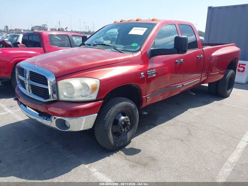 2007 Dodge Ram 3500 VIN 3D7MX48A67G800377 IAAI salvage auction — LEFT SIDE, Salvage Title - Dealer (California), sold $2,550 on 2026-07-09 (photo 2)
