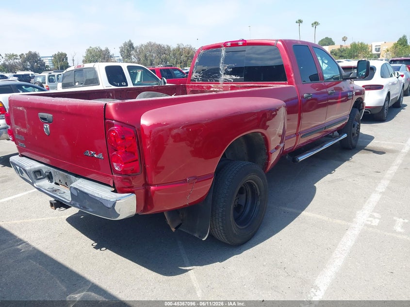 2007 Dodge Ram 3500 VIN 3D7MX48A67G800377 IAAI salvage auction — LEFT SIDE, Salvage Title - Dealer (California), sold $2,550 on 2026-07-09 (photo 4)