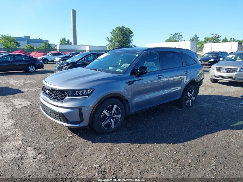 2022 Kia Sorento VIN 5XYRL4LC8NG126068 IAAI salvage auction — RIGHT REAR, Salvage Title, sold $8,850 on 2026-07-24 (photo 2)