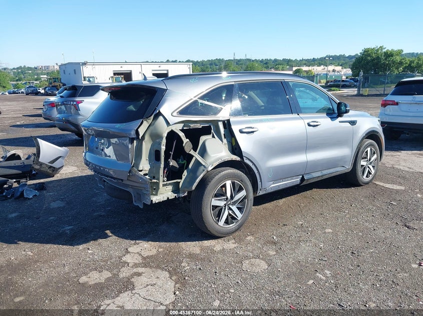 2022 Kia Sorento VIN 5XYRL4LC8NG126068 IAAI salvage auction — RIGHT REAR, Salvage Title, sold $8,850 on 2026-07-24 (photo 4)