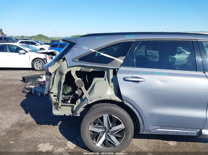 2022 Kia Sorento VIN 5XYRL4LC8NG126068 IAAI salvage auction — RIGHT REAR, Salvage Title, sold $8,850 on 2026-07-24 (photo 6)