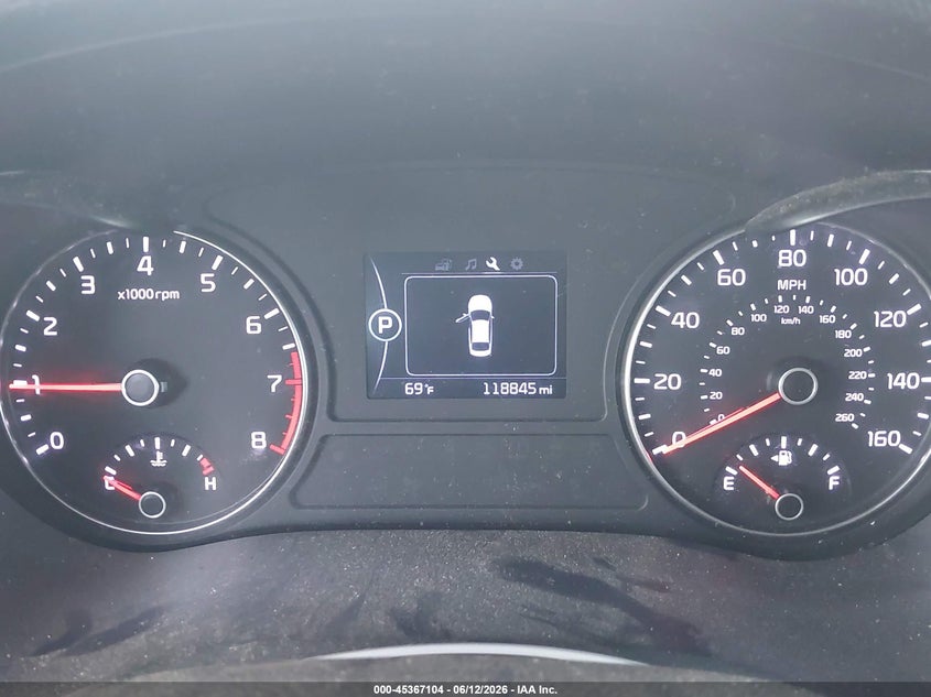 2018 Kia Optima VIN 5XXGT4L35JG210029 IAAI salvage auction — THEFT, Salvage (California), sold $2,825 on 2026-07-22 (photo 7)