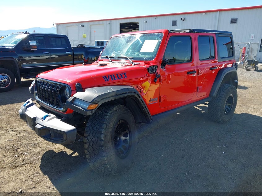 2024 Jeep Grand wagoneer VIN 1C4RJXN68RW186052 IAAI salvage auction — ROLLOVER, Bill Of Sale (Washington), sold $10,300 on 2026-07-28 (photo 2)