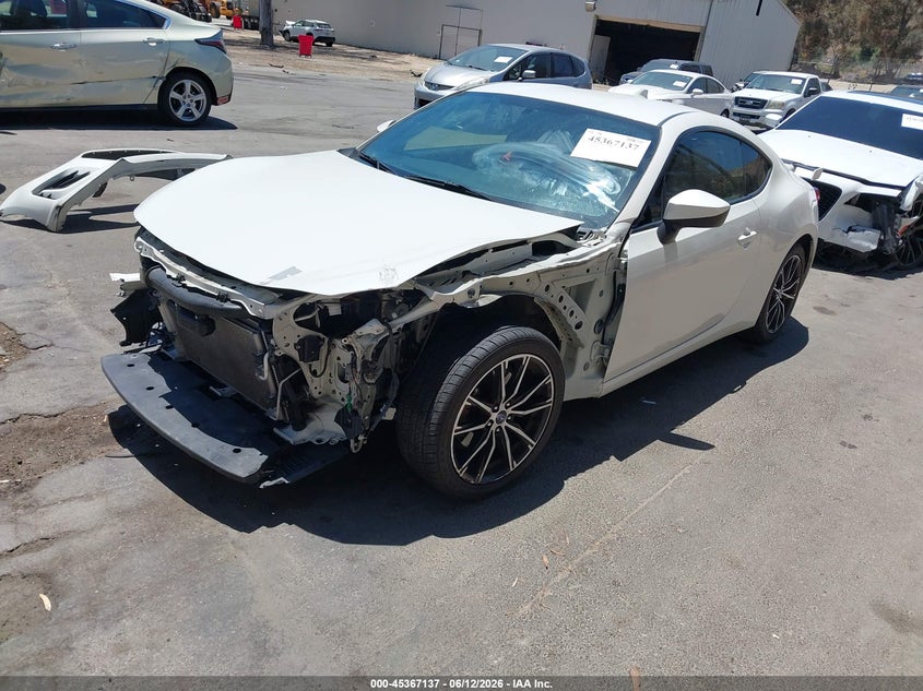 2017 Subaru Brz VIN JF1ZCAC1XH8603565 IAAI salvage auction — LEFT FRONT, Salvage (California), sold $1,900 on 2026-07-07 (photo 2)