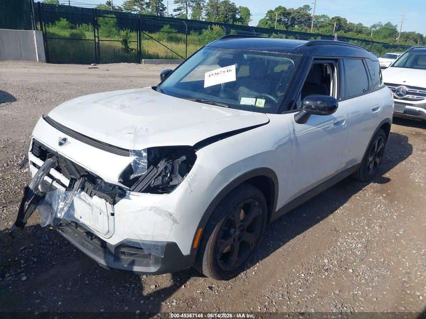 2025 Mini Countryman VIN WMZ23GA0XS7S64280 IAAI salvage auction — FRONT END, Salvage Title, sold $15,150 on 2026-08-18 (photo 2)
