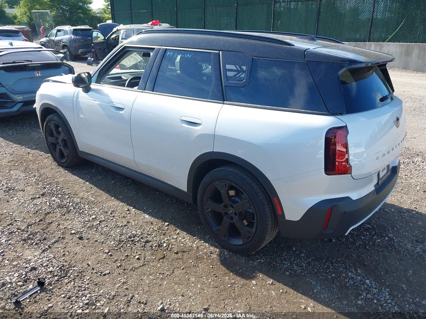 2025 Mini Countryman VIN WMZ23GA0XS7S64280 IAAI salvage auction — FRONT END, Salvage Title, sold $15,150 on 2026-08-18 (photo 3)