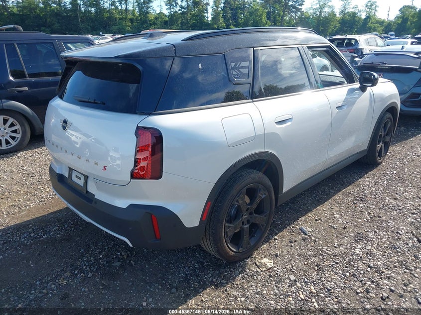 2025 Mini Countryman VIN WMZ23GA0XS7S64280 IAAI salvage auction — FRONT END, Salvage Title, sold $15,150 on 2026-08-18 (photo 4)