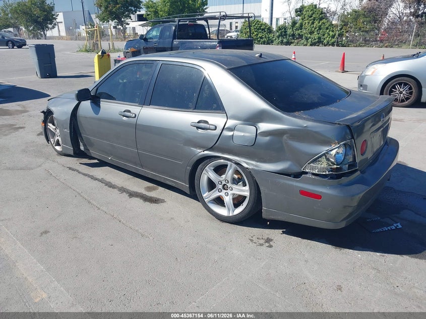2004 Lexus Is VIN JTHBD192340094080 IAAI salvage auction — NORMAL WEAR, Clear - Dealer Only (California), sold $375 on 2026-07-13 (photo 3)
