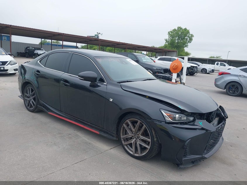 2017 Lexus Is VIN JTHBA1D28H5057194 — IAAI salvage auction photo