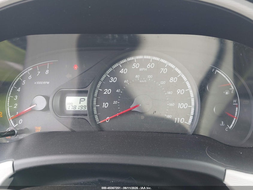 2014 Toyota Sienna VIN 5TDZK3DC2ES505680 IAAI salvage auction — FRONT & REAR, Salvage Title, sold $1,350 on 2026-07-21 (photo 7)