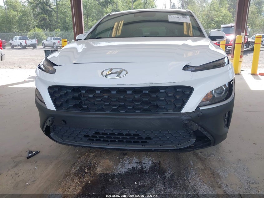 2022 Hyundai Kona VIN KM8K22AB0NU764733 IAAI salvage auction — FRONT END, Bill Of Sale (Washington), sold $3,750 on 2026-07-09 (photo 6)