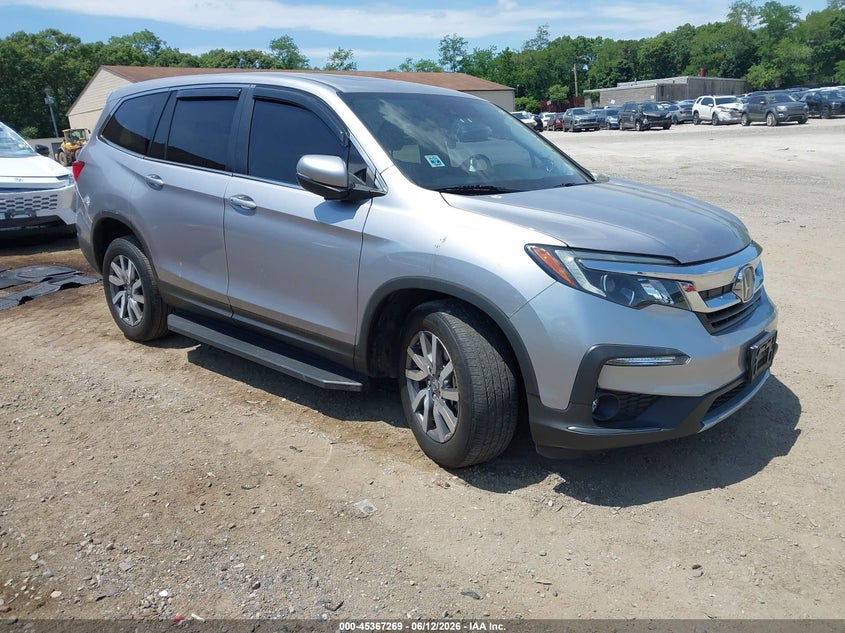 2022 Honda Pilot VIN 5FNYF6H55NB007491 IAAI salvage auction — SIDE, Salvage Title, sold $9,600 on 2026-07-28 (photo 1)