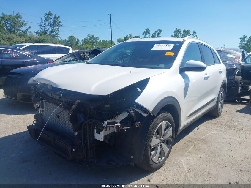 2022 Kia Niro VIN KNDCB3LC9N5535126 IAAI salvage auction — FRONT END, Salvage Title, sold $5,800 on 2026-07-17 (photo 2)