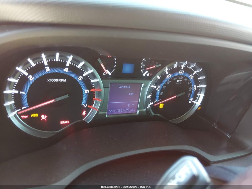 2019 Toyota 4runner VIN JTEZU5JR1K5202174 IAAI salvage auction — NORMAL WEAR, Original (West Virginia), sold $1,050 on 2026-07-22 (photo 7)
