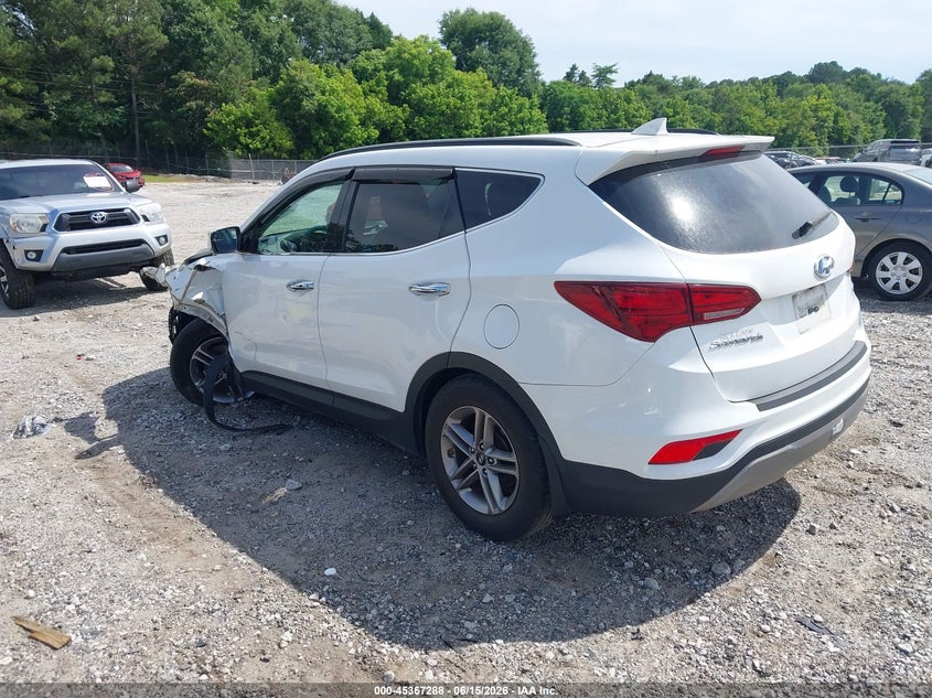 2018 Hyundai Santa fe VIN 5XYZU3LB2JG532436 IAAI salvage auction — SUSPENSION, Salvage (Georgia), sold $4,125 on 2026-07-17 (photo 3)