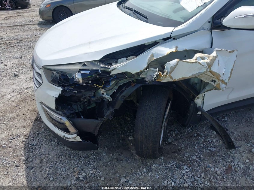 2018 Hyundai Santa fe VIN 5XYZU3LB2JG532436 IAAI salvage auction — SUSPENSION, Salvage (Georgia), sold $4,125 on 2026-07-17 (photo 6)