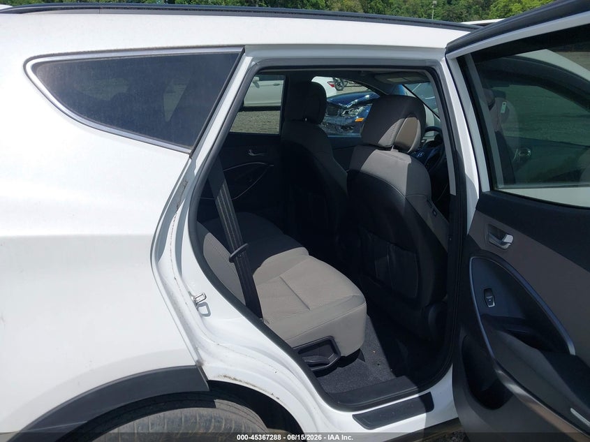 2018 Hyundai Santa fe VIN 5XYZU3LB2JG532436 IAAI salvage auction — SUSPENSION, Salvage (Georgia), sold $4,125 on 2026-07-17 (photo 8)