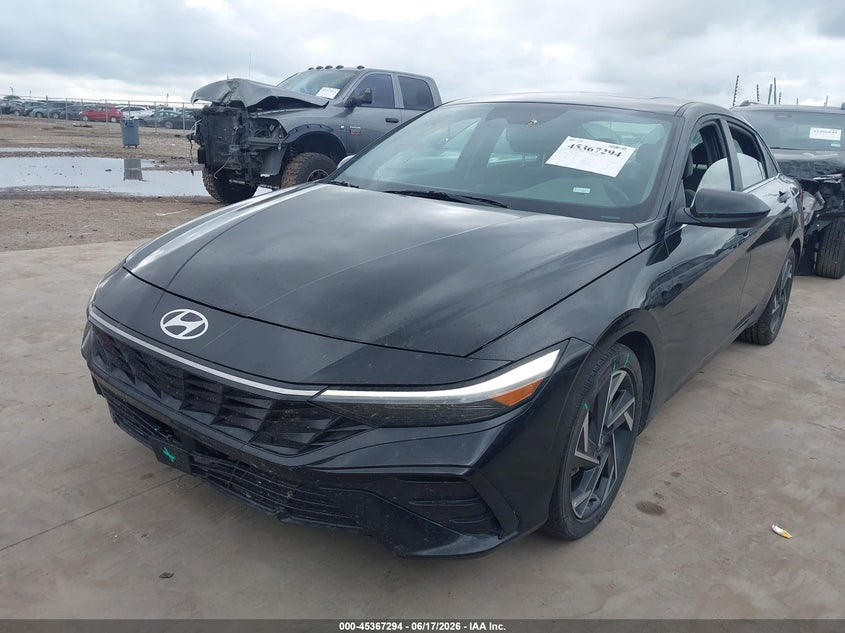 2025 Hyundai Elantra VIN KMHLS4DG9SU921839 IAAI salvage auction — FRONT END, Enterprise Vehicles Clear Only (Alabama), sold $13,300 on 2026-07-07 (photo 2)