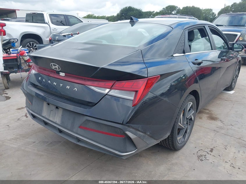 2025 Hyundai Elantra VIN KMHLS4DG9SU921839 IAAI salvage auction — FRONT END, Enterprise Vehicles Clear Only (Alabama), sold $13,300 on 2026-07-07 (photo 4)