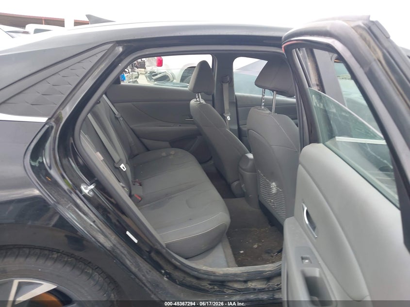 2025 Hyundai Elantra VIN KMHLS4DG9SU921839 IAAI salvage auction — FRONT END, Enterprise Vehicles Clear Only (Alabama), sold $13,300 on 2026-07-07 (photo 8)