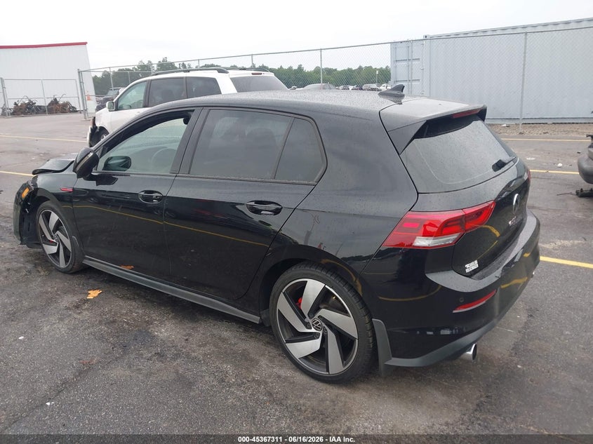 2022 Volkswagen Golf gti VIN WVWH87CD6NW180477 IAAI salvage auction — RIGHT FRONT, Salvage (South Carolina), sold $5,000 on 2026-07-22 (photo 3)
