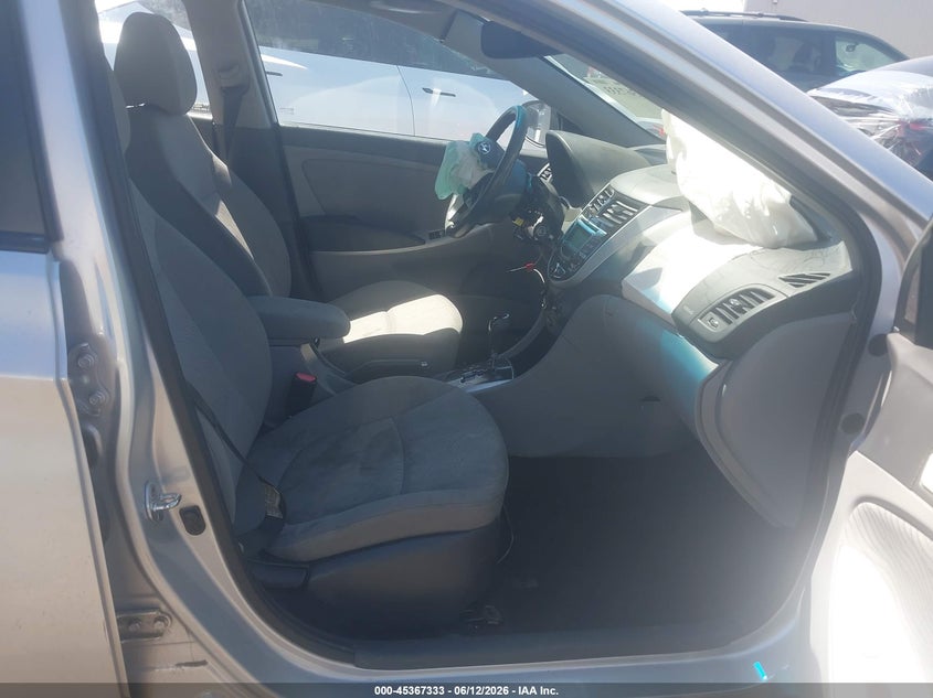 2013 Hyundai Accent VIN KMHCU4AE8DU275144 IAAI salvage auction — FRONT END, Salvage (Utah), sold $475 on 2026-07-09 (photo 5)