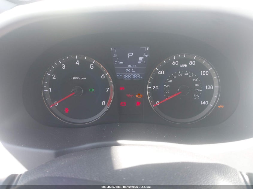 2013 Hyundai Accent VIN KMHCU4AE8DU275144 IAAI salvage auction — FRONT END, Salvage (Utah), sold $475 on 2026-07-09 (photo 7)