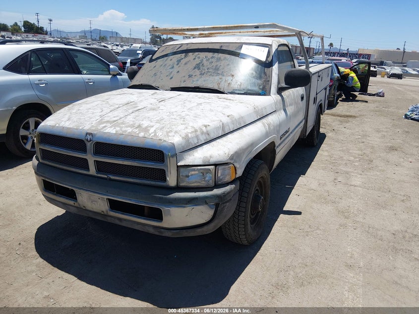 1998 Dodge Ram 2500 VIN 3B6KC26Z8WM274364 IAAI salvage auction — FRAME DAMAGE, Salvage Title - Dealer (California), sold $275 on 2026-07-08 (photo 2)