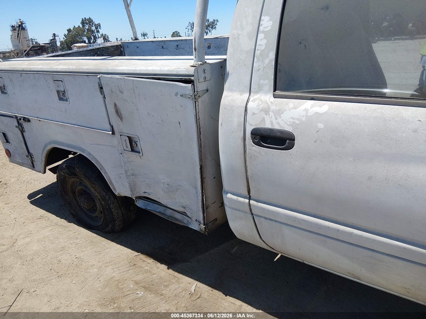 1998 Dodge Ram 2500 VIN 3B6KC26Z8WM274364 IAAI salvage auction — FRAME DAMAGE, Salvage Title - Dealer (California), sold $275 on 2026-07-08 (photo 6)