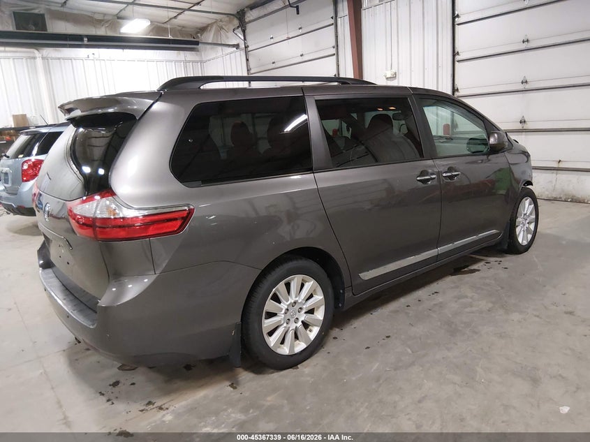 2015 Toyota Sienna VIN 5TDDK3DC4FS127776 IAAI salvage auction — FRONT END, Salvage (Iowa), sold $25 on 2026-07-28 (photo 4)