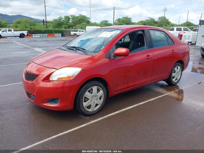 2011 Toyota Yaris VIN JTDBT4K30B1400796 IAAI salvage auction — NORMAL WEAR, Clear (Hawaii), sold $875 on 2026-07-14 (photo 2)