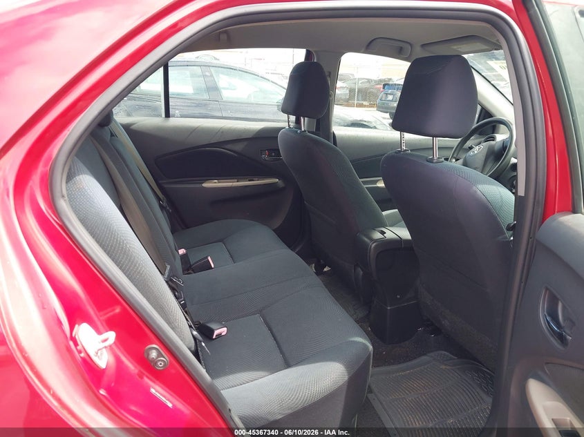 2011 Toyota Yaris VIN JTDBT4K30B1400796 IAAI salvage auction — NORMAL WEAR, Clear (Hawaii), sold $875 on 2026-07-14 (photo 8)