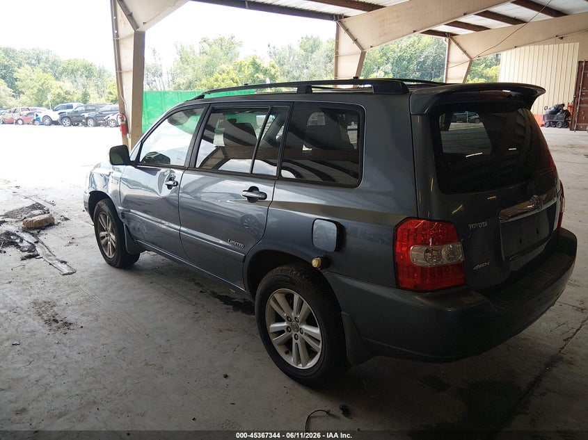 2006 Toyota Highlander VIN JTEEW21A060016811 IAAI salvage auction — NORMAL WEAR, Clear (Tennessee), sold $450 on 2026-07-13 (photo 3)