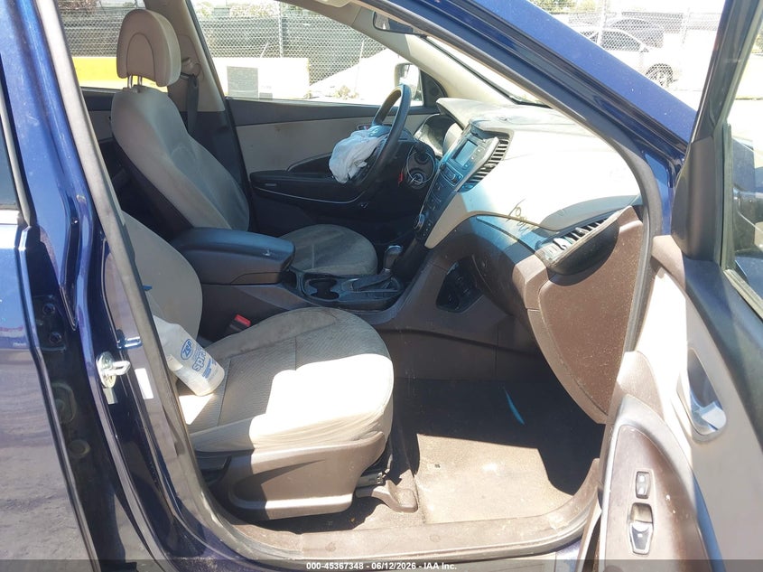 2018 Hyundai Santa fe VIN 5XYZT3LB6JG507512 IAAI salvage auction — FRONT END, Salvage (California), sold $2,950 on 2026-07-23 (photo 5)