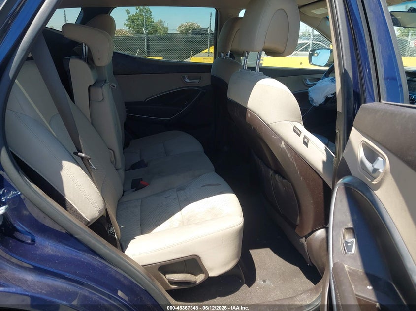 2018 Hyundai Santa fe VIN 5XYZT3LB6JG507512 IAAI salvage auction — FRONT END, Salvage (California), sold $2,950 on 2026-07-23 (photo 8)