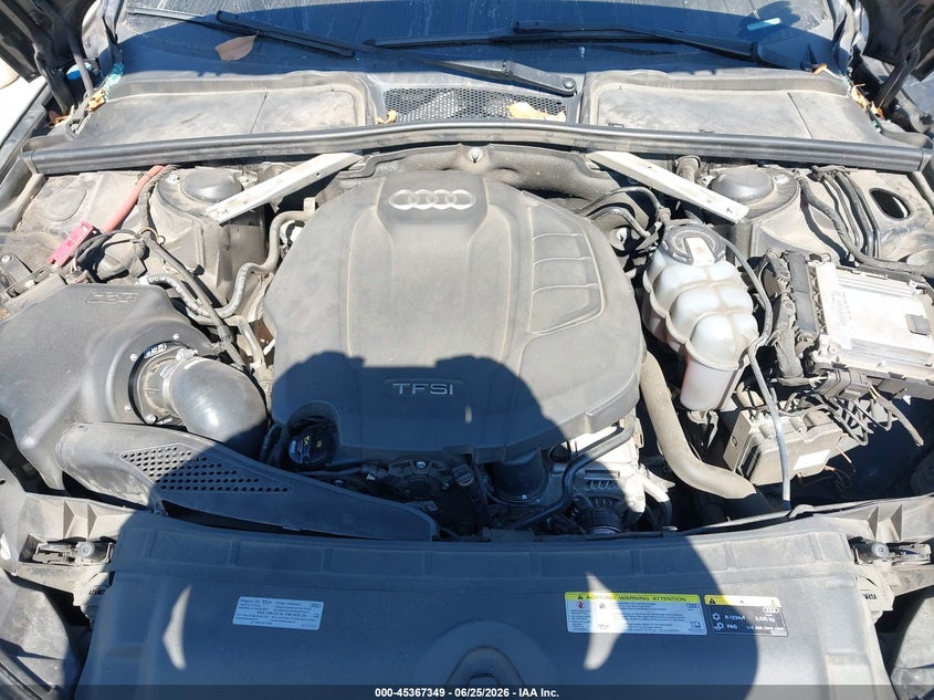 2019 Audi A4 VIN WAUGMAF42KN021776 IAAI salvage auction — LEFT SIDE, Salvage Title, sold $25 on 2026-07-23 (photo 3)