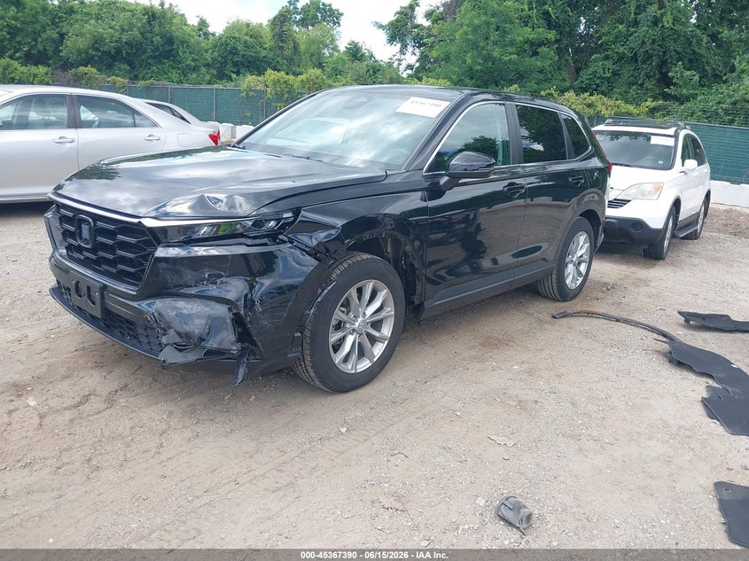 2025 Honda Cr-v VIN 2HKRS4H46SH433988 IAAI salvage auction — FRONT END, Salvage Title, sold $14,600 on 2026-07-23 (photo 2)