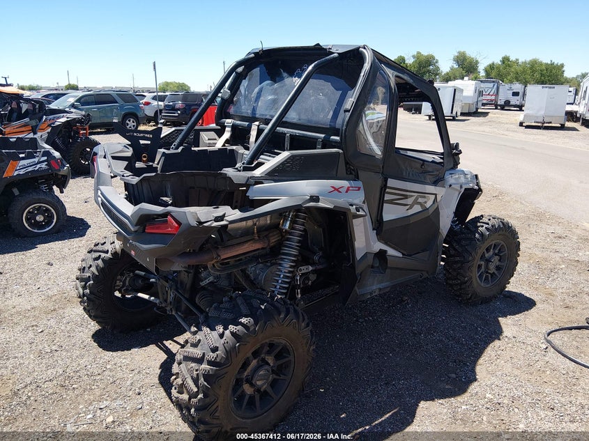 2021 Polaris Rzr VIN 3NSNAE921MF584225 IAAI salvage auction — REAR END, Salvage (Utah), sold $6,000 on 2026-08-25 (photo 4)