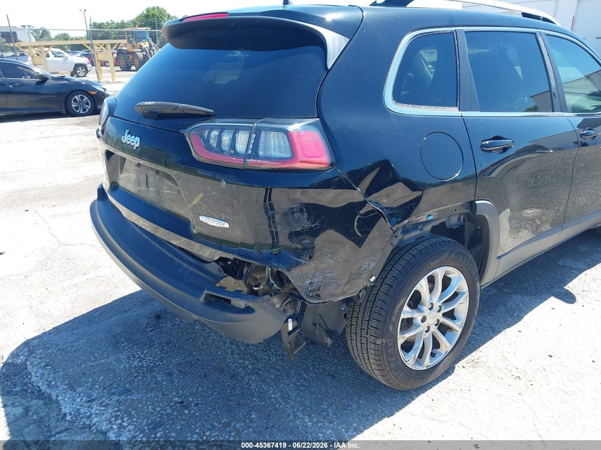 2019 Jeep Cherokee VIN 1C4PJLCB1KD147787 IAAI salvage auction — REAR END, Salvage Title, sold $2,200 on 2026-08-14 (photo 6)