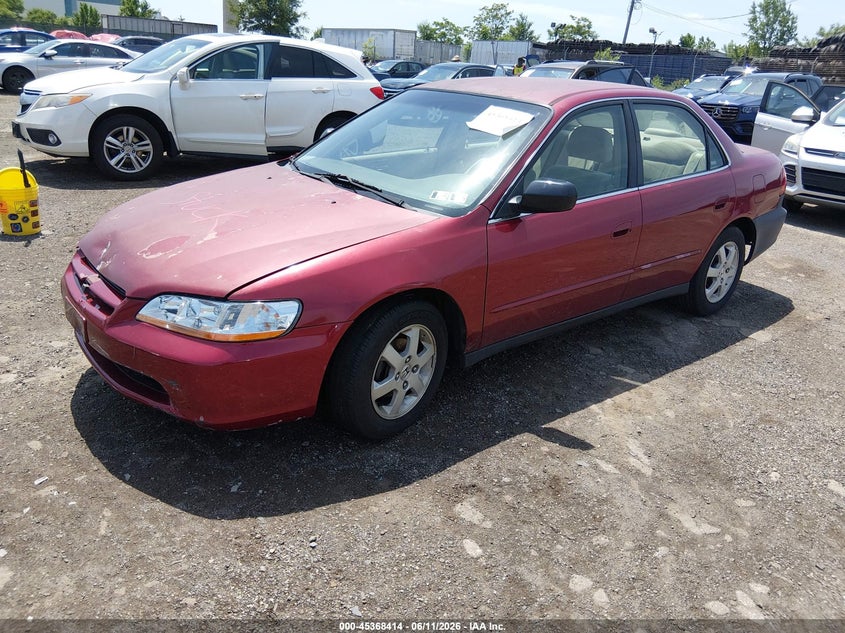 2000 Honda Accord VIN JHMCG6693YC015893 IAAI salvage auction — NORMAL WEAR, Clear (Pennsylvania), sold $425 on 2026-07-10 (photo 2)