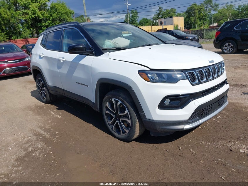 2023 Jeep Compass VIN 3C4NJDCN2PT548337 — IAAI salvage auction photo