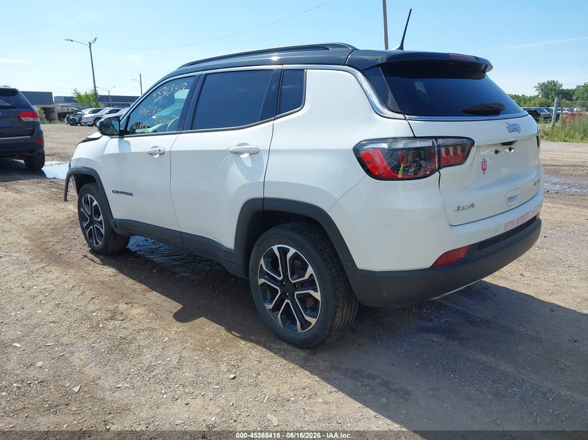 2023 Jeep Compass VIN 3C4NJDCN2PT548337 IAAI salvage auction — RIGHT FRONT, Salvage Title, sold $7,000 on 2026-07-30 (photo 3)