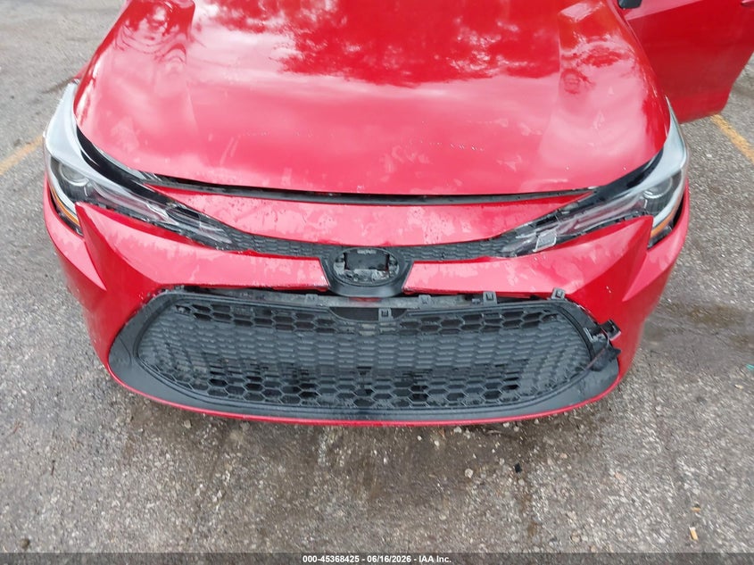2020 Toyota Corolla VIN JTDEBRBEXLJ017142 IAAI salvage auction — FRONT END, Salvage (Kansas), sold $6,000 on 2026-07-29 (photo 6)
