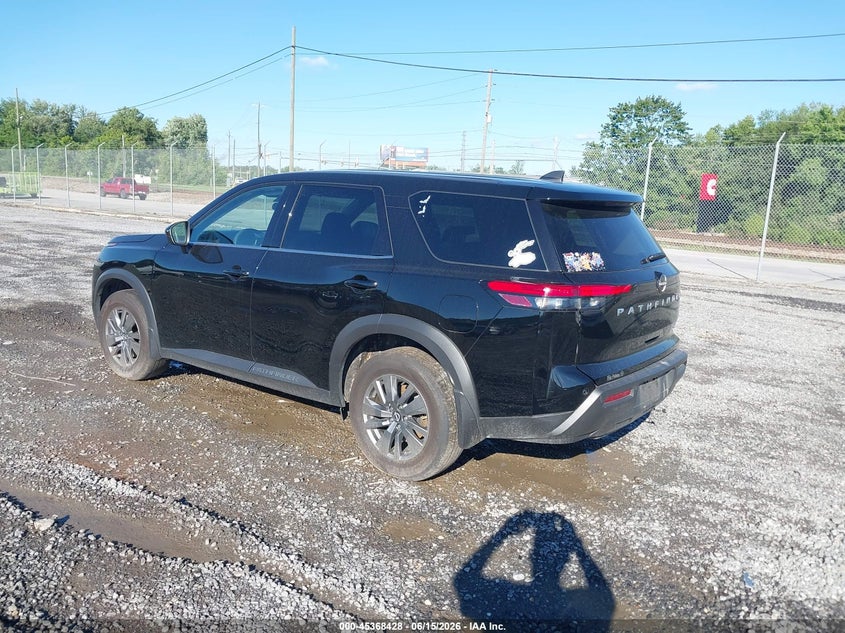 2025 Nissan Pathfinder VIN 5N1DR3AC5SC243267 IAAI salvage auction — REAR END, Salvage Title, sold $11,700 on 2026-07-31 (photo 3)