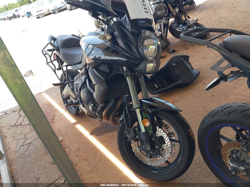 2012 Kawasaki VIN JKALEEC17CDA07232 IAAI salvage auction — LEFT SIDE, Salvage (Idaho), sold $650 on 2026-07-29 (photo 1)