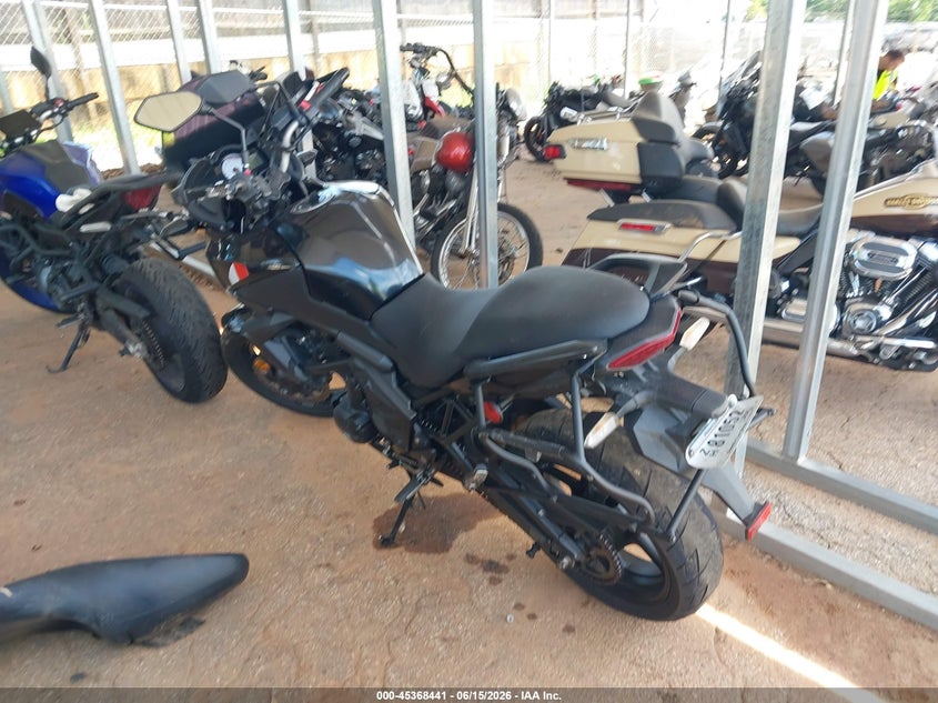 2012 Kawasaki VIN JKALEEC17CDA07232 IAAI salvage auction — LEFT SIDE, Salvage (Idaho), sold $650 on 2026-07-29 (photo 3)